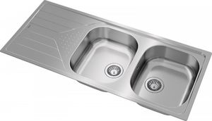 Zlewozmywak Teka Universe 80 T-XP 2B 1D Stal polerowana (115170001) 5