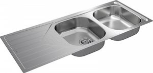 Zlewozmywak Teka Universe 80 T-XP 2B 1D Stal polerowana (115170001) 6