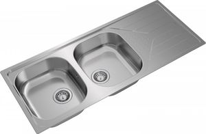 Zlewozmywak Teka Universe 80 T-XP 2B 1D Stal polerowana (115170001) 7