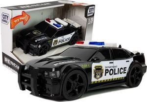 Lean Sport Autko Policyjne 1:20 Napęd Frykcyjny Dźwięk Efekty Świetlne Czarne 1