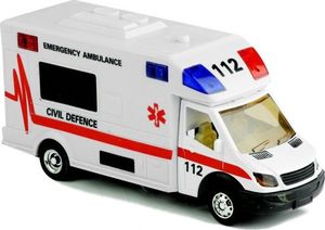 Lean Sport Ambulans Karetka Pogotowie Jeździ Gra Świeci 1:48 2