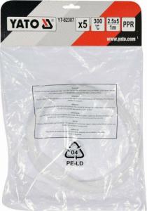 Yato YATO WKŁADY PPR 2,5 x 5mm 5 x 1m 5szt. YT-82307 3