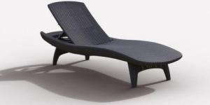 Keter Leżak Poliratan PACIFIC antracyt 2