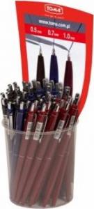 Toma Długopis automatyczny mix (30szt) TOMA 1