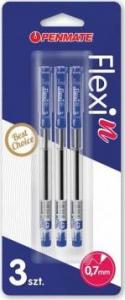 Penmate Długopis Flexi N niebieski 3szt PENMATE 1
