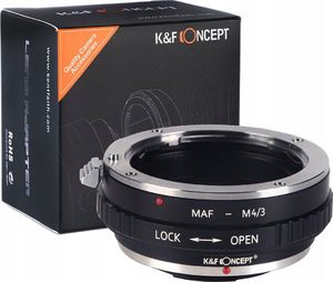 Kf Adapter Do Olympus M4/3 Micro 4/3 Na Minolta Af A / Kf06.157 5