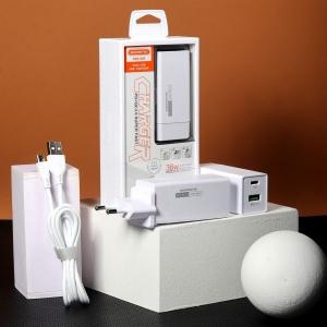 Ładowarka Somostel SMS-A80 1x USB-A 1x USB-C 2 A (29260) 2