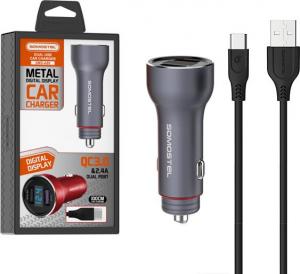 Ładowarka Somostel SMS-A89 2x USB-A 5 A  (28939) 3