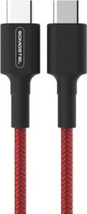 Kabel USB Somostel USB-C - USB-C 1 m Czerwony (28858) 1