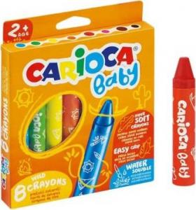 Carioca Kredki Baby 8 kolorów 1