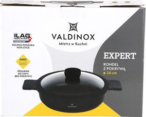 Lumarko Pondel  valdinox expert  24cm z pokrywą 2,5l. 4