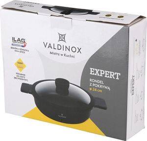 Lumarko Pondel  valdinox expert  24cm z pokrywą 2,5l. 5