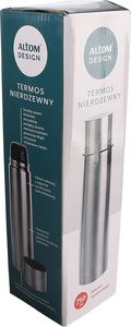 Altom Termos turystyczny 0.75 l Srebrny 5