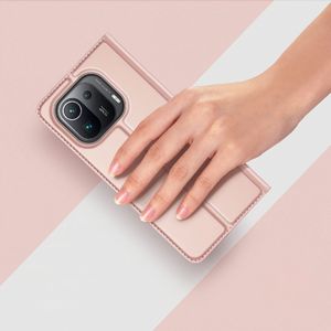 Dux Ducis DUX DUCIS Skin Pro kabura etui pokrowiec z klapką Xiaomi Mi 11 Pro różowy 21