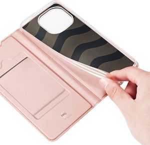 Dux Ducis DUX DUCIS Skin Pro kabura etui pokrowiec z klapką Xiaomi Mi 11 Pro różowy 9