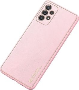 Dux Ducis Dux Ducis Yolo eleganckie etui pokrowiec ze skóry ekologicznej Samsung Galaxy A72 4G różowy 2