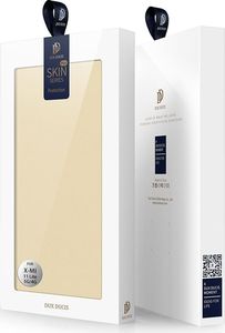 Dux Ducis Dux Ducis Skin Pro kabura etui pokrowiec z klapką Xiaomi Mi 11 Lite 5G złoty 5
