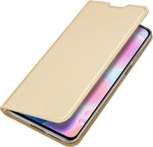 Dux Ducis Dux Ducis Skin Pro kabura etui pokrowiec z klapką Xiaomi Redmi K40 Pro+ / K40 Pro / K40 / Poco F3 złoty 3