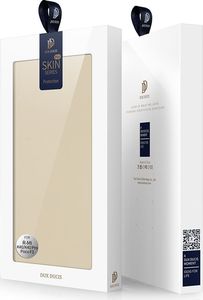 Dux Ducis Dux Ducis Skin Pro kabura etui pokrowiec z klapką Xiaomi Redmi K40 Pro+ / K40 Pro / K40 / Poco F3 złoty 5