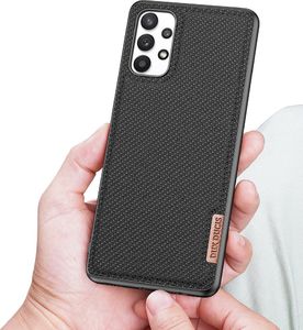 Dux Ducis Dux Ducis Fino etui pokrowiec pokryty nylonowym materiałem Samsung Galaxy A32 4G czarny 6