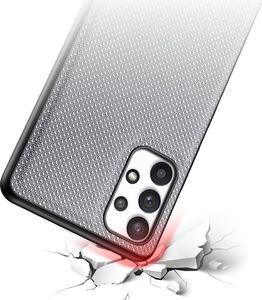 Dux Ducis Dux Ducis Fino etui pokrowiec pokryty nylonowym materiałem Samsung Galaxy A32 4G niebieski 4