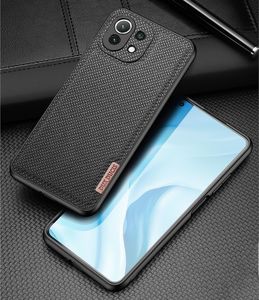 Dux Ducis Dux Ducis Fino etui pokrowiec pokryty nylonowym materiałem Xiaomi Mi 11 Lite 5G czarny 13