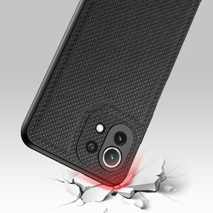 Dux Ducis Dux Ducis Fino etui pokrowiec pokryty nylonowym materiałem Xiaomi Mi 11 Lite 5G czarny 6