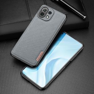 Dux Ducis Dux Ducis Fino etui pokrowiec pokryty nylonowym materiałem Xiaomi Mi 11 Lite 5G niebieski 2
