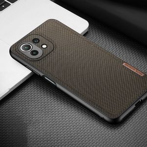 Dux Ducis Dux Ducis Fino etui pokrowiec pokryty nylonowym materiałem Xiaomi Mi 11 Lite 5G zielony 12