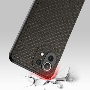 Dux Ducis Dux Ducis Fino etui pokrowiec pokryty nylonowym materiałem Xiaomi Mi 11 Lite 5G zielony 6