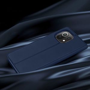 Dux Ducis Dux Ducis Skin Pro kabura etui pokrowiec z klapką Xiaomi Mi 11 Lite 5G niebieski 11