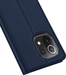 Dux Ducis Dux Ducis Skin Pro kabura etui pokrowiec z klapką Xiaomi Mi 11 Lite 5G niebieski 3