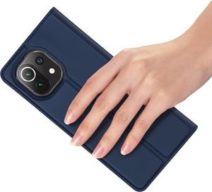 Dux Ducis Dux Ducis Skin Pro kabura etui pokrowiec z klapką Xiaomi Mi 11 Lite 5G niebieski 7