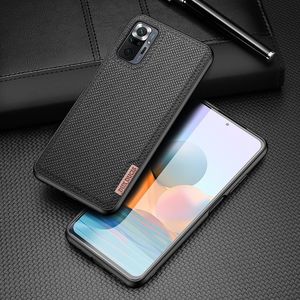 Dux Ducis Dux Ducis Fino etui pokrowiec pokryty nylonowym materiałem Xiaomi Redmi Note 10 Pro czarny 2