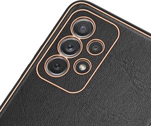 Dux Ducis Dux Ducis Yolo eleganckie etui pokrowiec ze skóry ekologicznej Samsung Galaxy A72 4G czarny 3