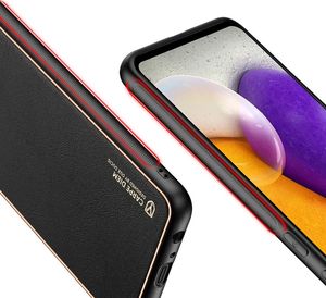 Dux Ducis Dux Ducis Yolo eleganckie etui pokrowiec ze skóry ekologicznej Samsung Galaxy A72 4G czarny 6