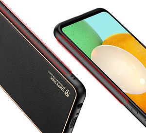 Dux Ducis Dux Ducis Yolo eleganckie etui pokrowiec ze skóry ekologicznej Samsung Galaxy A52 5G / A52 4G czarny 6