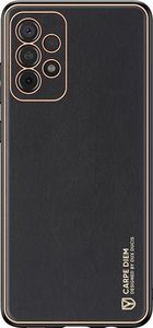 Dux Ducis Dux Ducis Yolo eleganckie etui pokrowiec ze skóry ekologicznej Samsung Galaxy A52 5G / A52 4G czarny 7