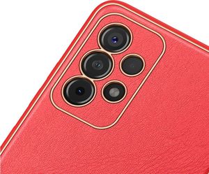Dux Ducis Dux Ducis Yolo eleganckie etui pokrowiec ze skóry ekologicznej Samsung Galaxy A52 5G / A52 4G czerwony 3