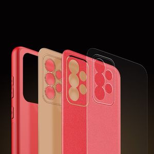 Dux Ducis Dux Ducis Yolo eleganckie etui pokrowiec ze skóry ekologicznej Samsung Galaxy A52 5G / A52 4G czerwony 10