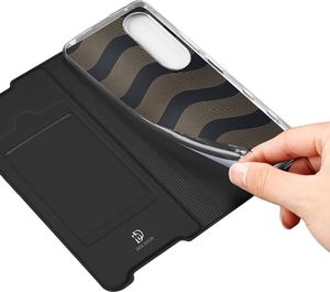 Dux Ducis Dux Ducis Skin Pro kabura etui pokrowiec z klapką Sony Xperia 1 III czarny 9