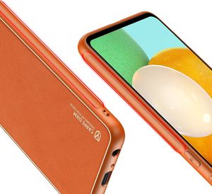 Dux Ducis Dux Ducis Yolo eleganckie etui pokrowiec ze skóry ekologicznej Samsung Galaxy A52 5G / A52 4G pomarańczowy 8