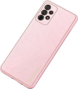 Dux Ducis Dux Ducis Yolo eleganckie etui pokrowiec ze skóry ekologicznej Samsung Galaxy A52 5G / A52 4G różowy 2