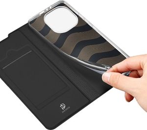 Dux Ducis DUX DUCIS Skin Pro kabura etui pokrowiec z klapką Xiaomi Mi 11 Pro czarny 10