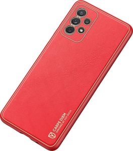 Dux Ducis Dux Ducis Yolo eleganckie etui pokrowiec ze skóry ekologicznej Samsung Galaxy A72 4G czerwony 4