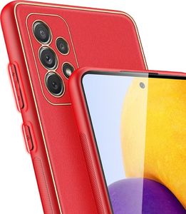 Dux Ducis Dux Ducis Yolo eleganckie etui pokrowiec ze skóry ekologicznej Samsung Galaxy A72 4G czerwony 7