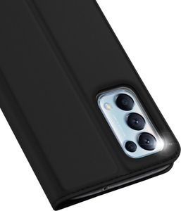 Dux Ducis Dux Ducis Skin Pro kabura etui pokrowiec z klapką Oppo Reno 5 5G / Reno 5 4G / Find X3 Lite czarny 2