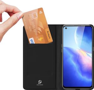 Dux Ducis Dux Ducis Skin Pro kabura etui pokrowiec z klapką Oppo Reno 5 5G / Reno 5 4G / Find X3 Lite czarny 7