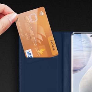 Dux Ducis Dux Ducis Skin Pro kabura etui pokrowiec z klapką Vivo X60 Pro czarny 16