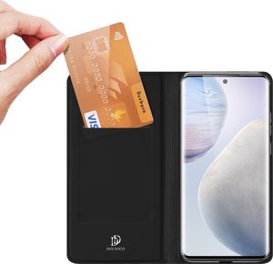 Dux Ducis Dux Ducis Skin Pro kabura etui pokrowiec z klapką Vivo X60 Pro czarny 2